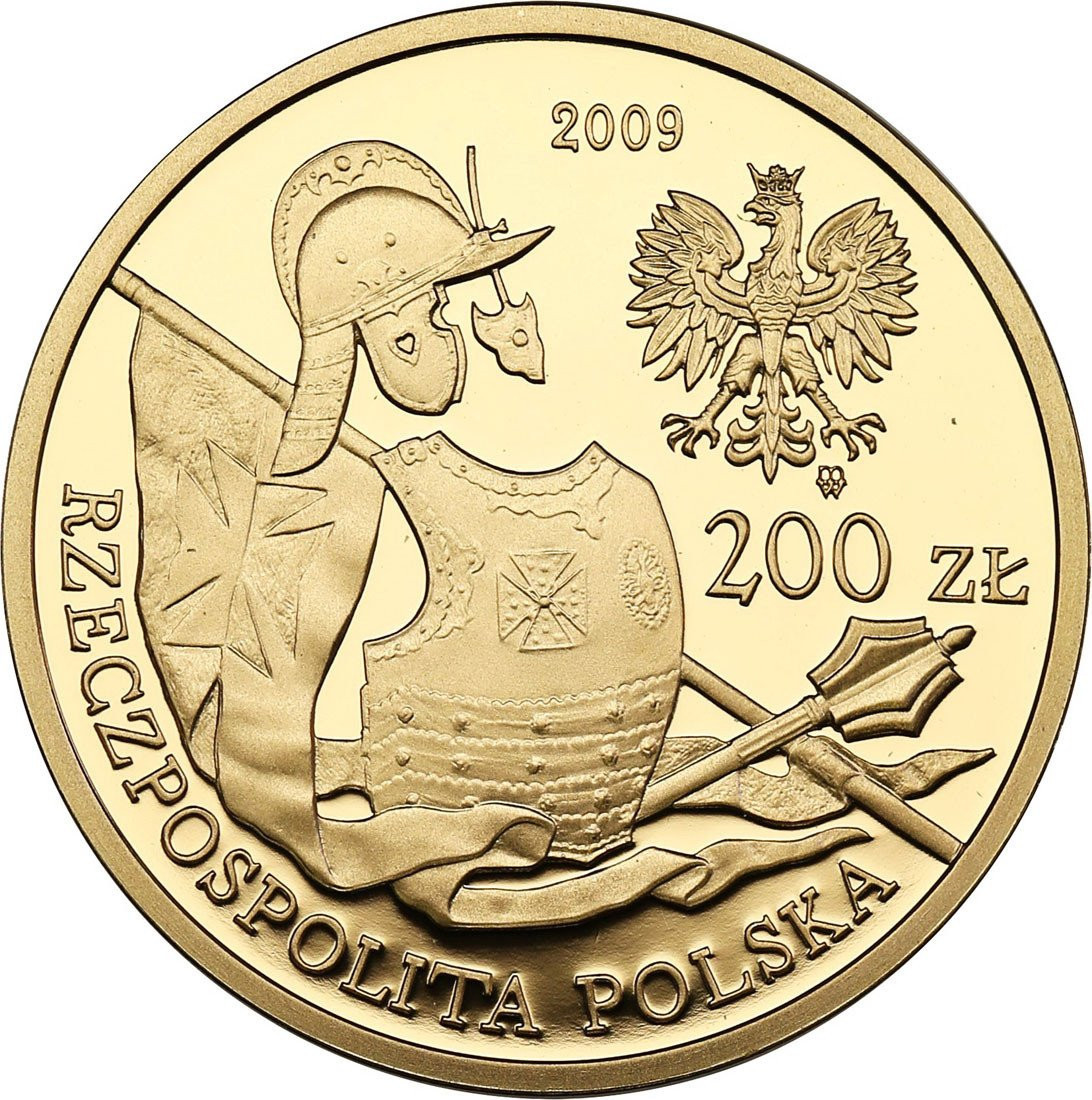 200 złotych 2009 Husarz